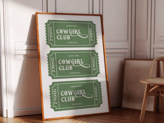 Western Style Art Print Boho Minimalist Prints Modern Art Bohominimalistdecor Cowboy Art File