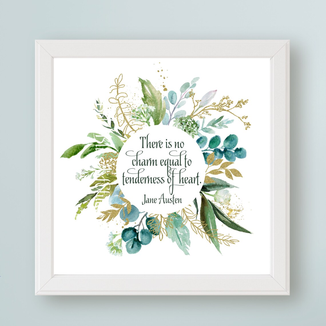 Jane Austen Quote Art Print, Book Lover Decor