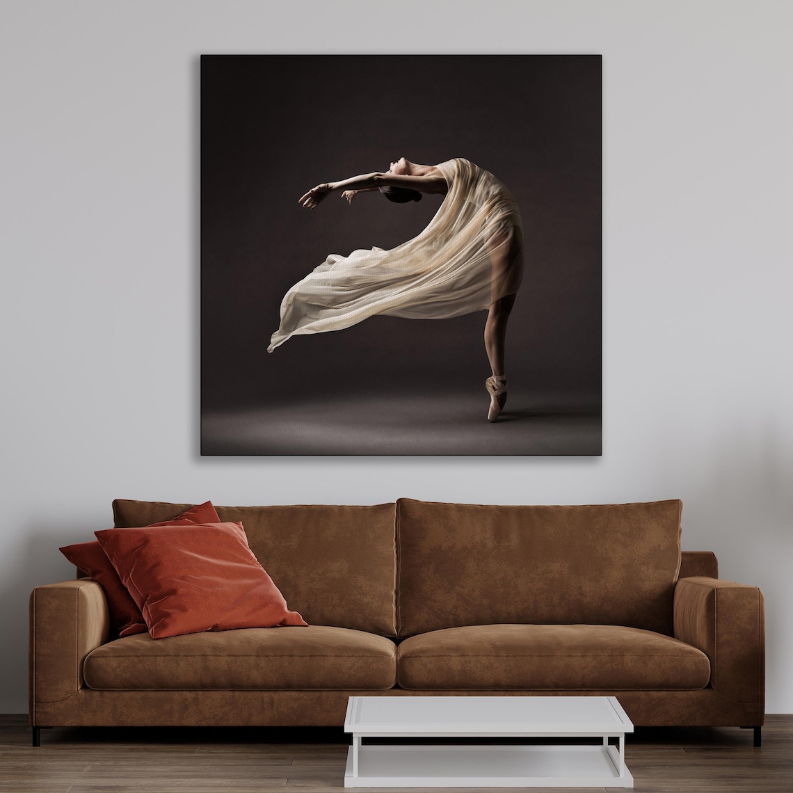 Elegant Ballerina Dancing Art Print, Modern Ballet - Image 4