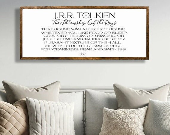 Lord of the Rings Quote, Tolkien Office Art Print