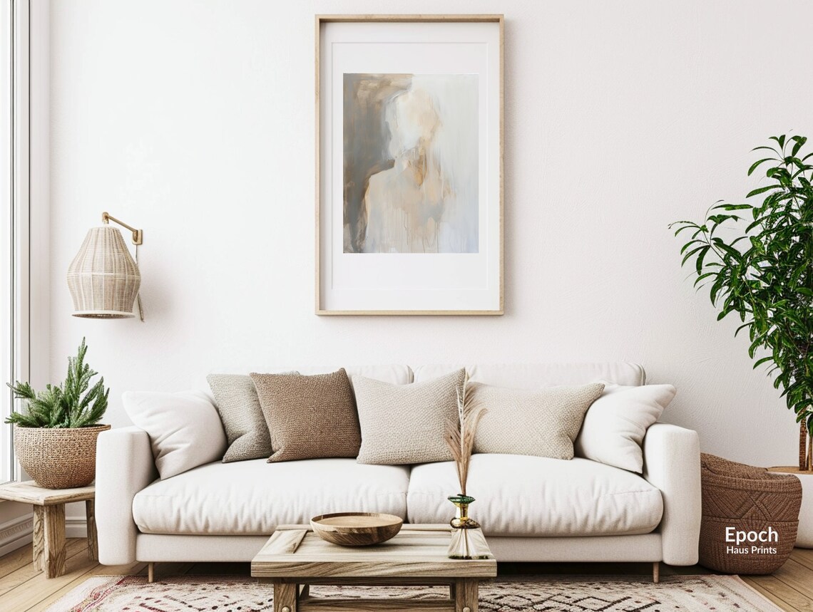 Abstract Painting, Modern Textured Oil Painting - Image 3