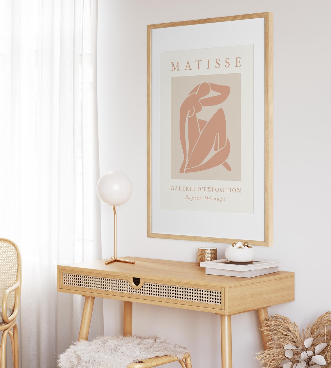 Matisse-Inspired Nude Body Art Print, Neutral Boho - Image 4