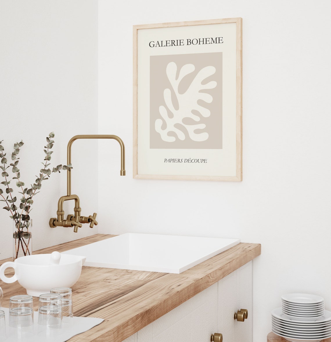 Wall Art Neutral Wall Art Boho Wall Art Print Matisse Print Henri Matisse Print Boho Wall Art Neutral Matisse - Image 2