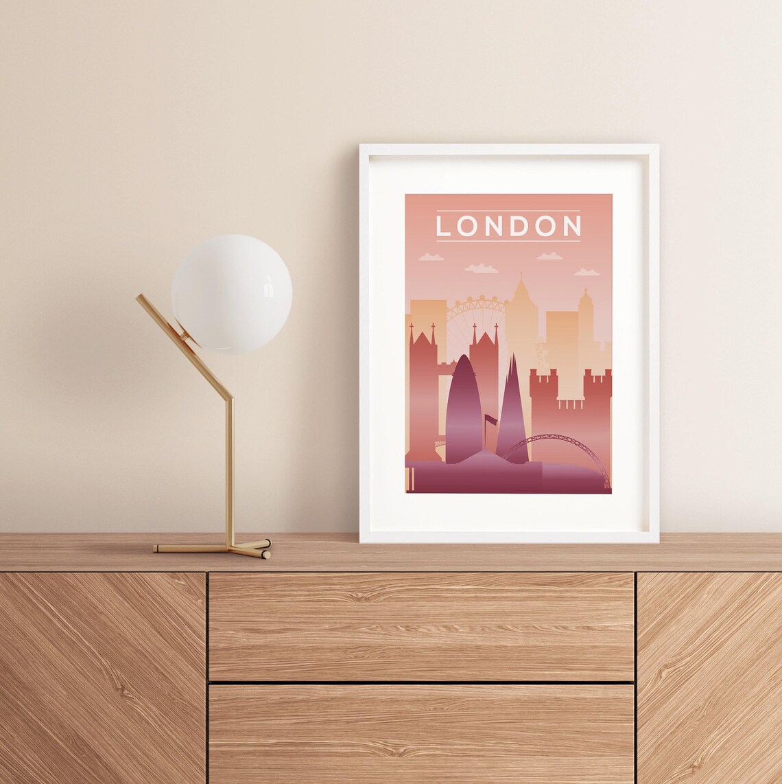 London Poster Print, Travel Poster - Image 2