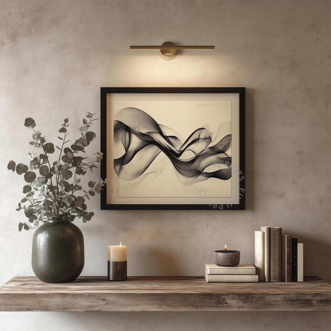 Abstract Line Art, Modern Minimalist Wall Art - Image 4