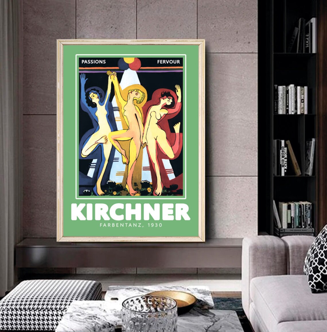 Ernst Ludwig Kirchner Farbentanz Poster Print - Image 2
