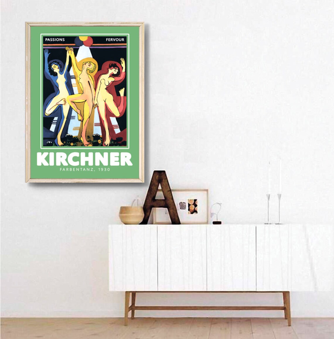 Ernst Ludwig Kirchner Farbentanz Poster Print - Image 3