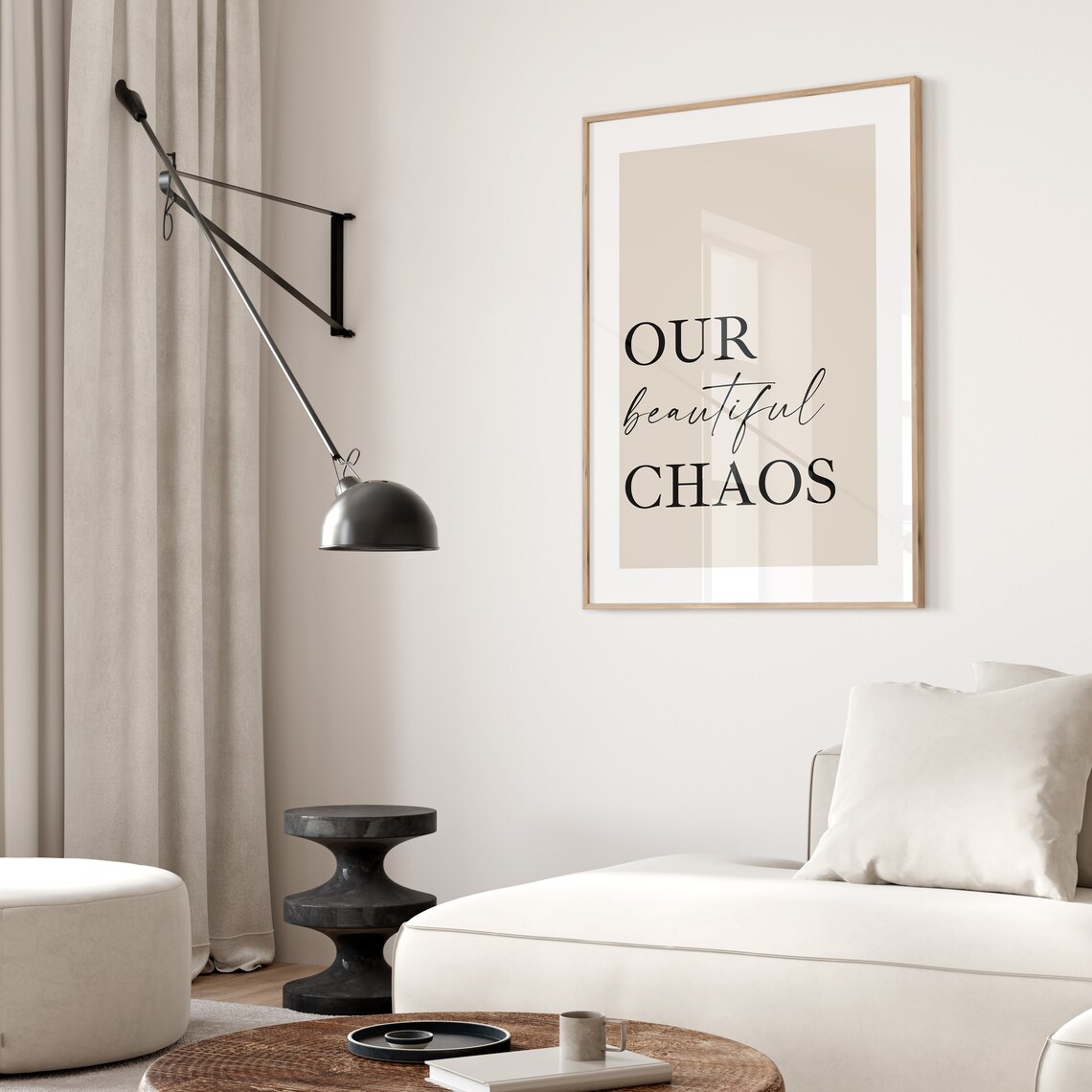 Beautiful Chaos Art Print, Hallway Wall Art - Image 3