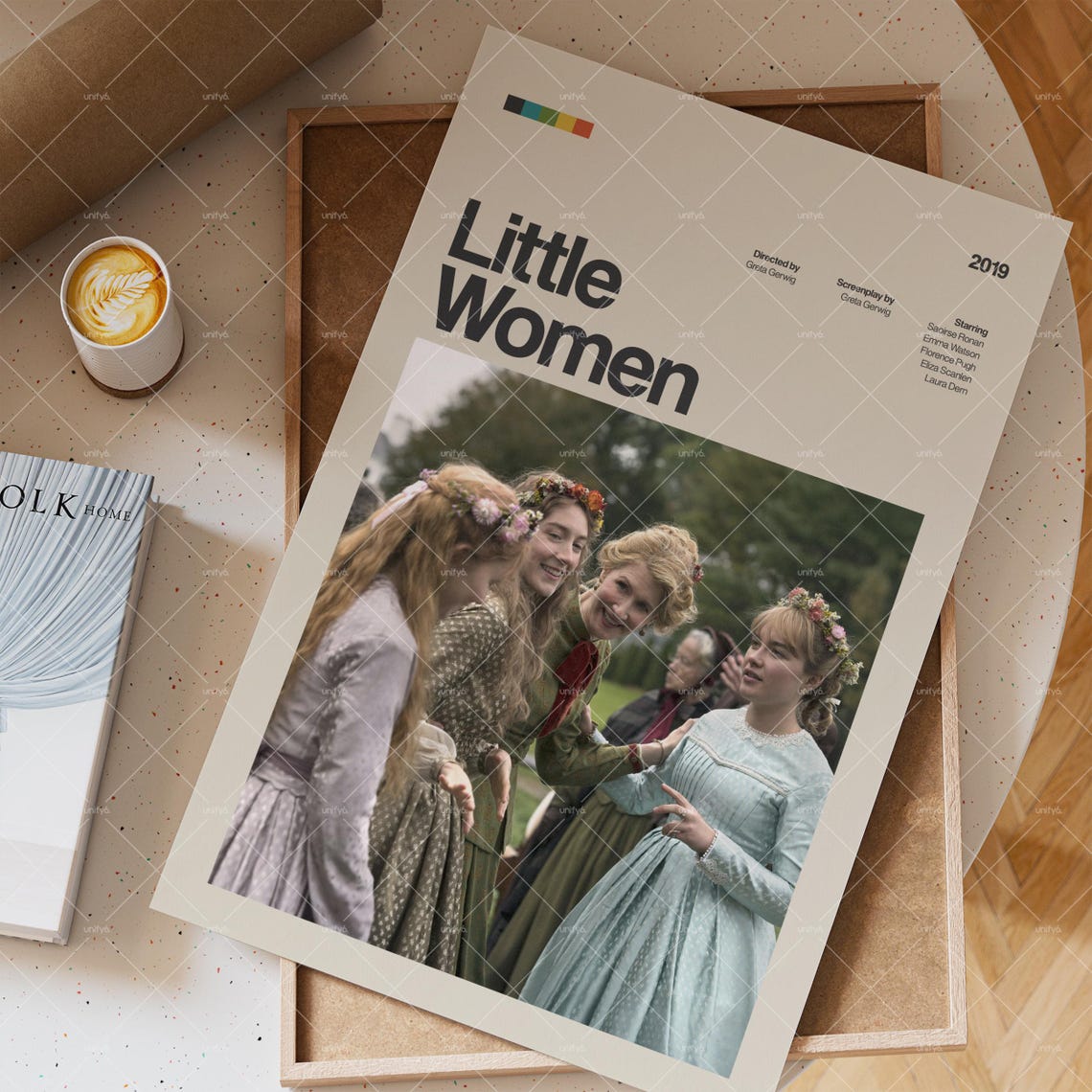 Little Women Vintage Retro Poster Little Women Movie Print Little Women Wall Art Retro Vintage Movie Poster Retro Movie Poster - Image 3