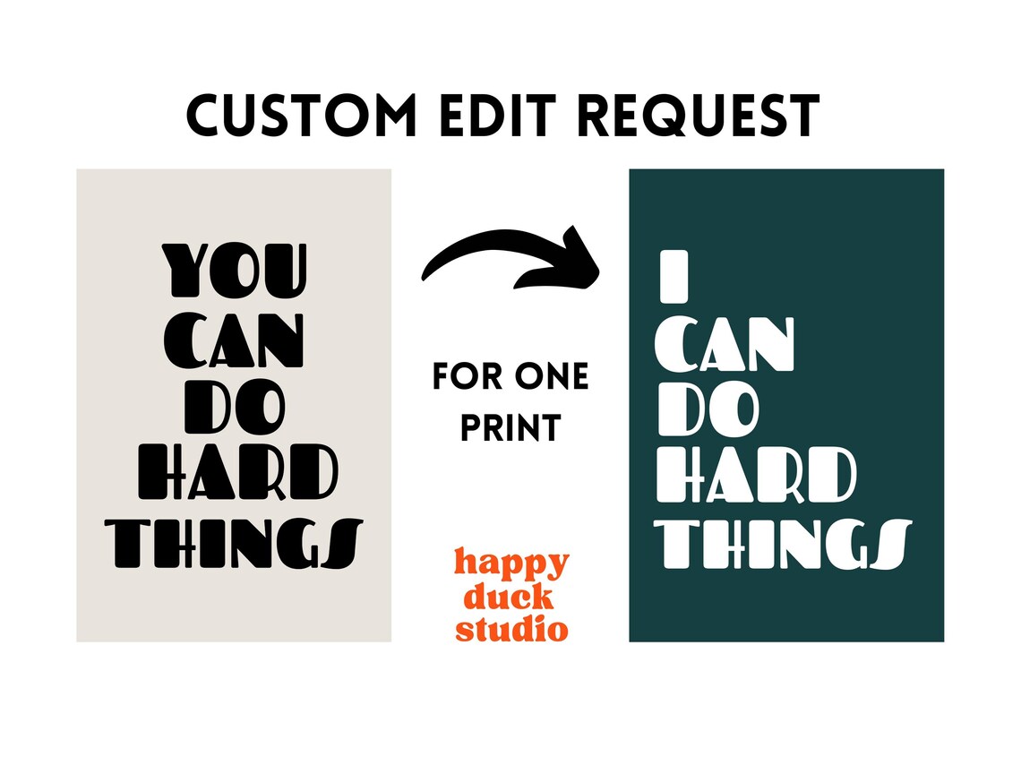 Custom Edit Request, Wall Art Print - Image 2