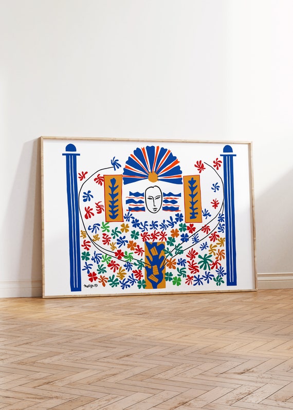 Matisse Apollo Exhibition Poster, Art Print