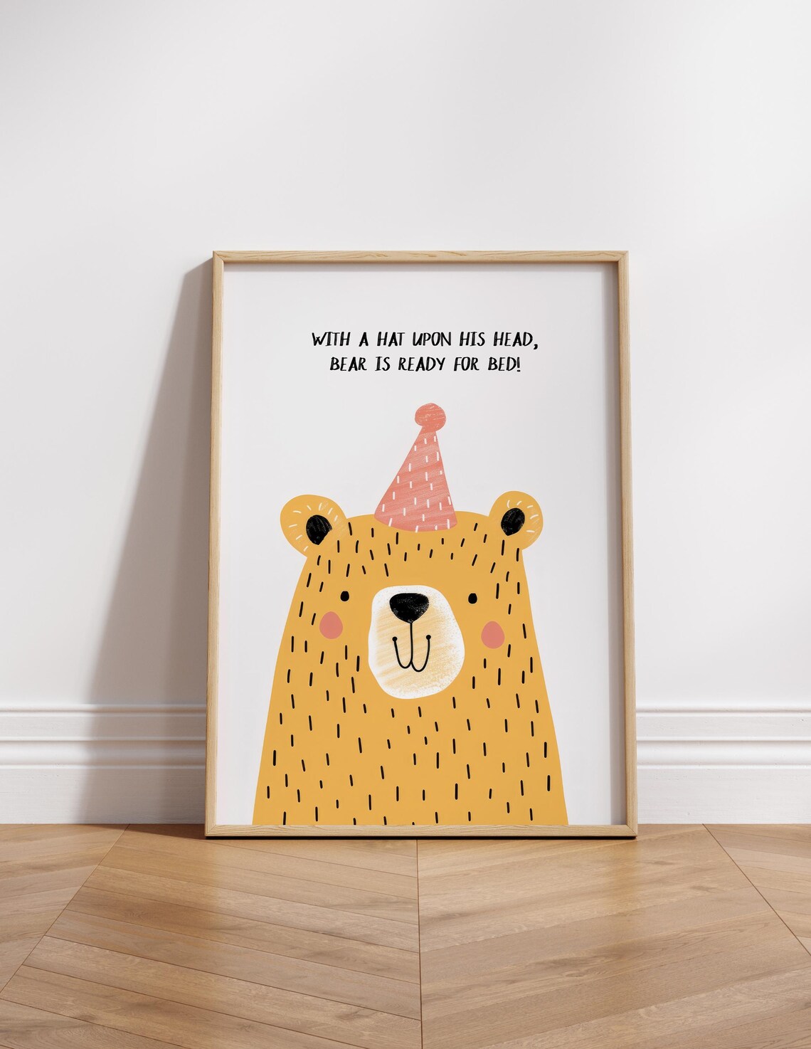 Hamster in Rainbow Colors Add Some Colour to Your Life Wall Poster