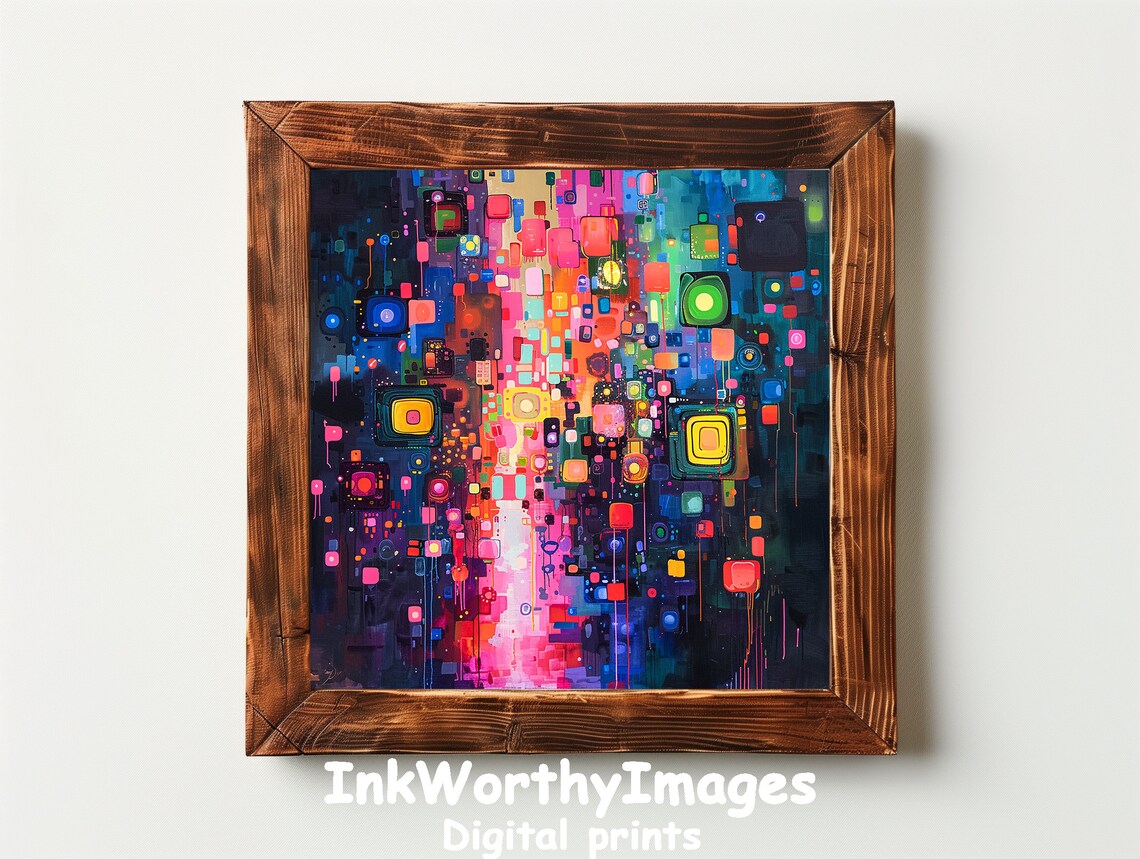 Abstract Geometric - Minimalist Travel Poster - Image 2