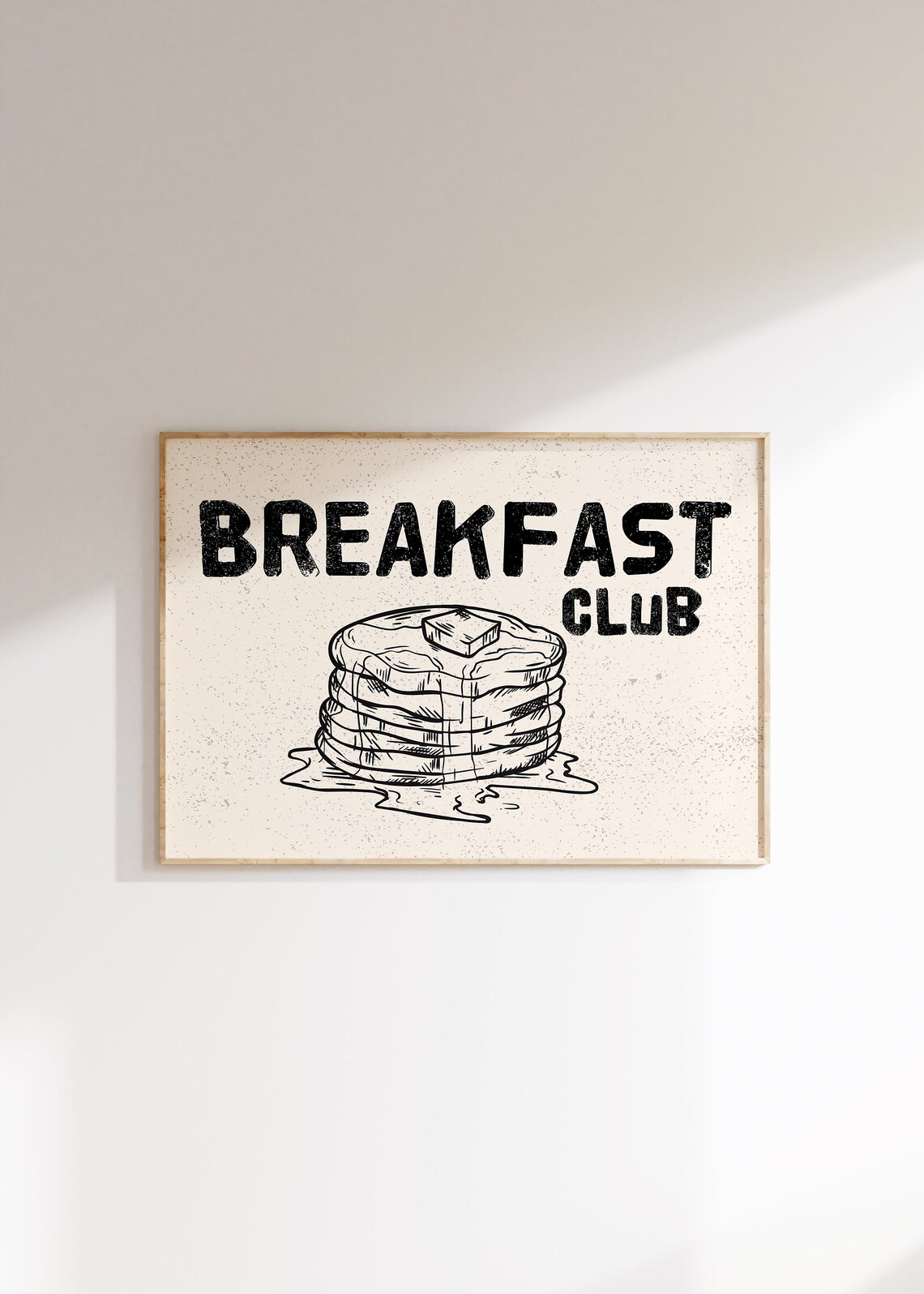 Vintage Pancakes Poster, Retro Kitchen Wall Art - Image 2