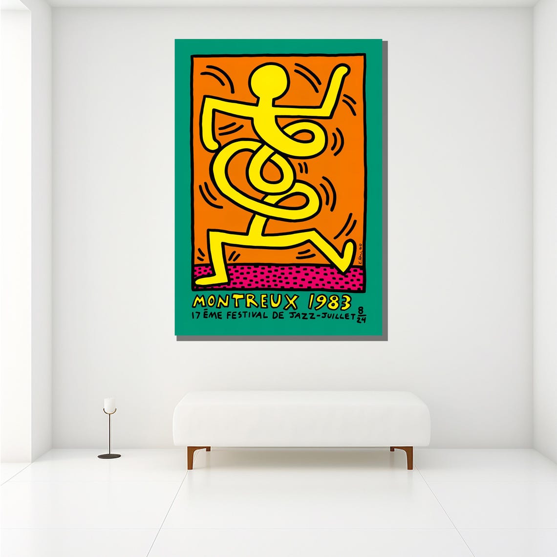 Colorful Jazz Festival Pop Art Bold Abstract Wall Art For Modern Home Decor Or Unique Gift - Image 2