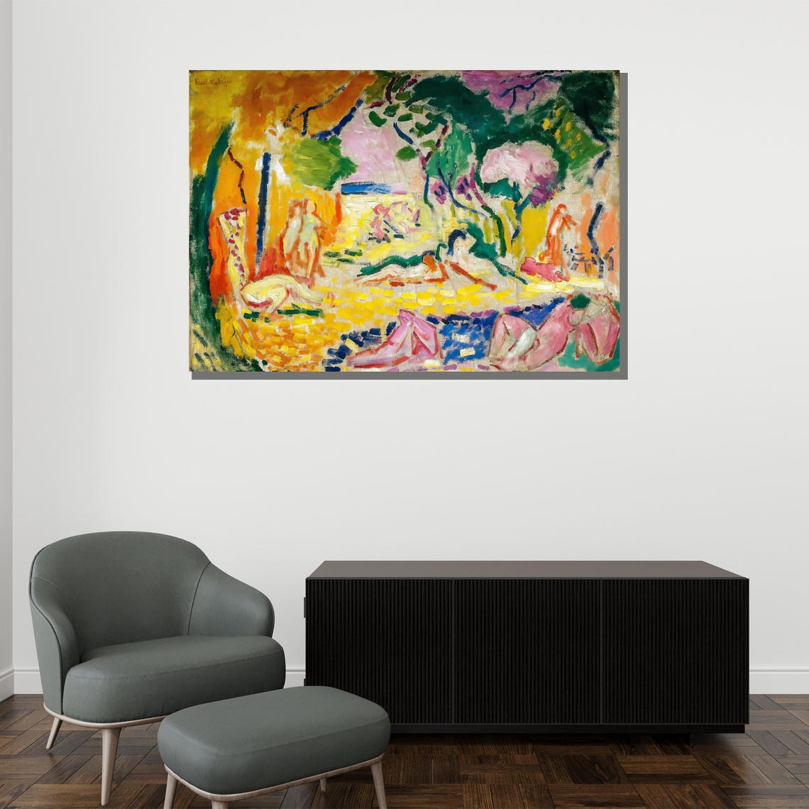 Henri Matisse Luxe Calme Et Volupte Fauvist Beach Nudes Poster - Image 2
