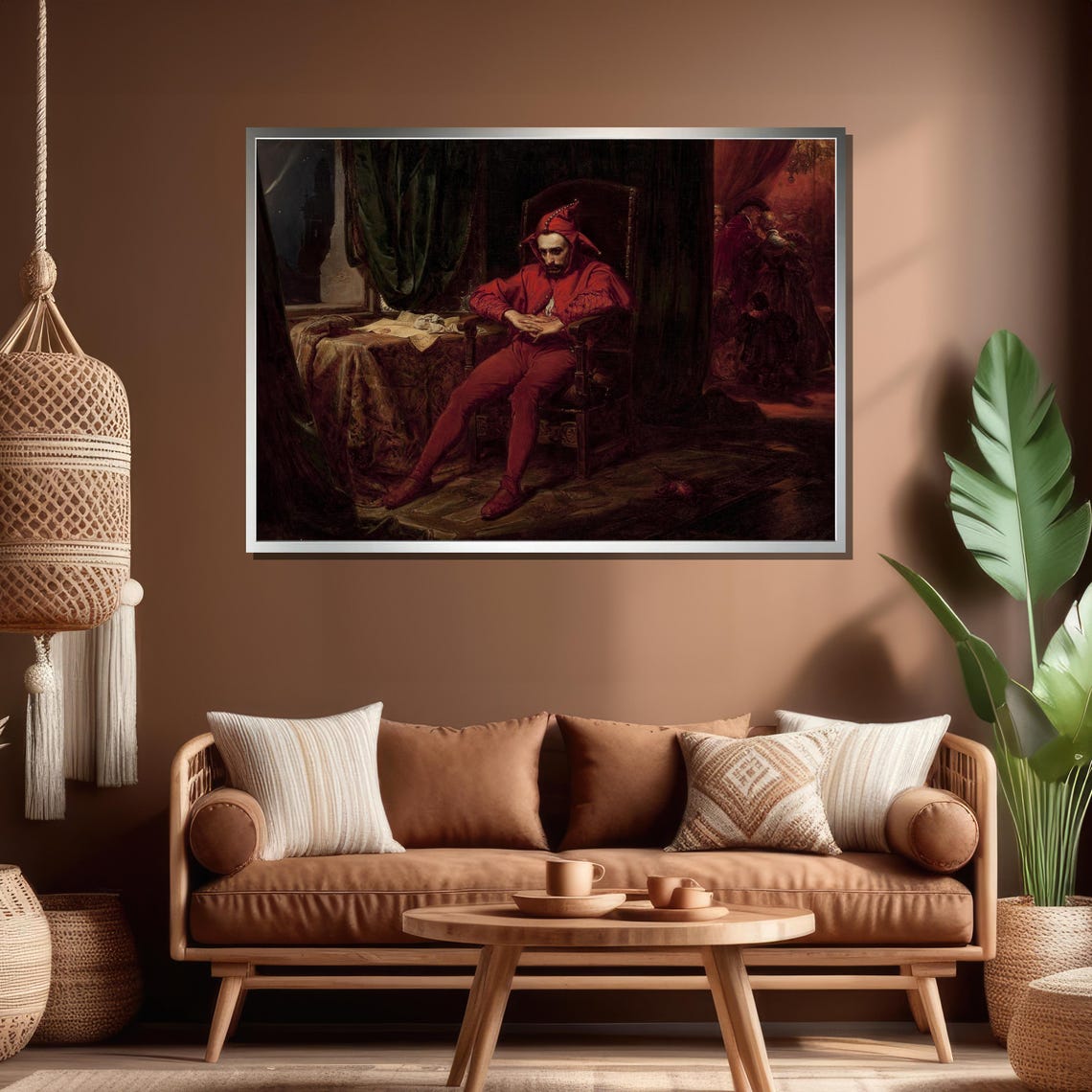 Jan Matejko Stanczyk the Sad Jester Historic Polish Painting Poster - Image 4