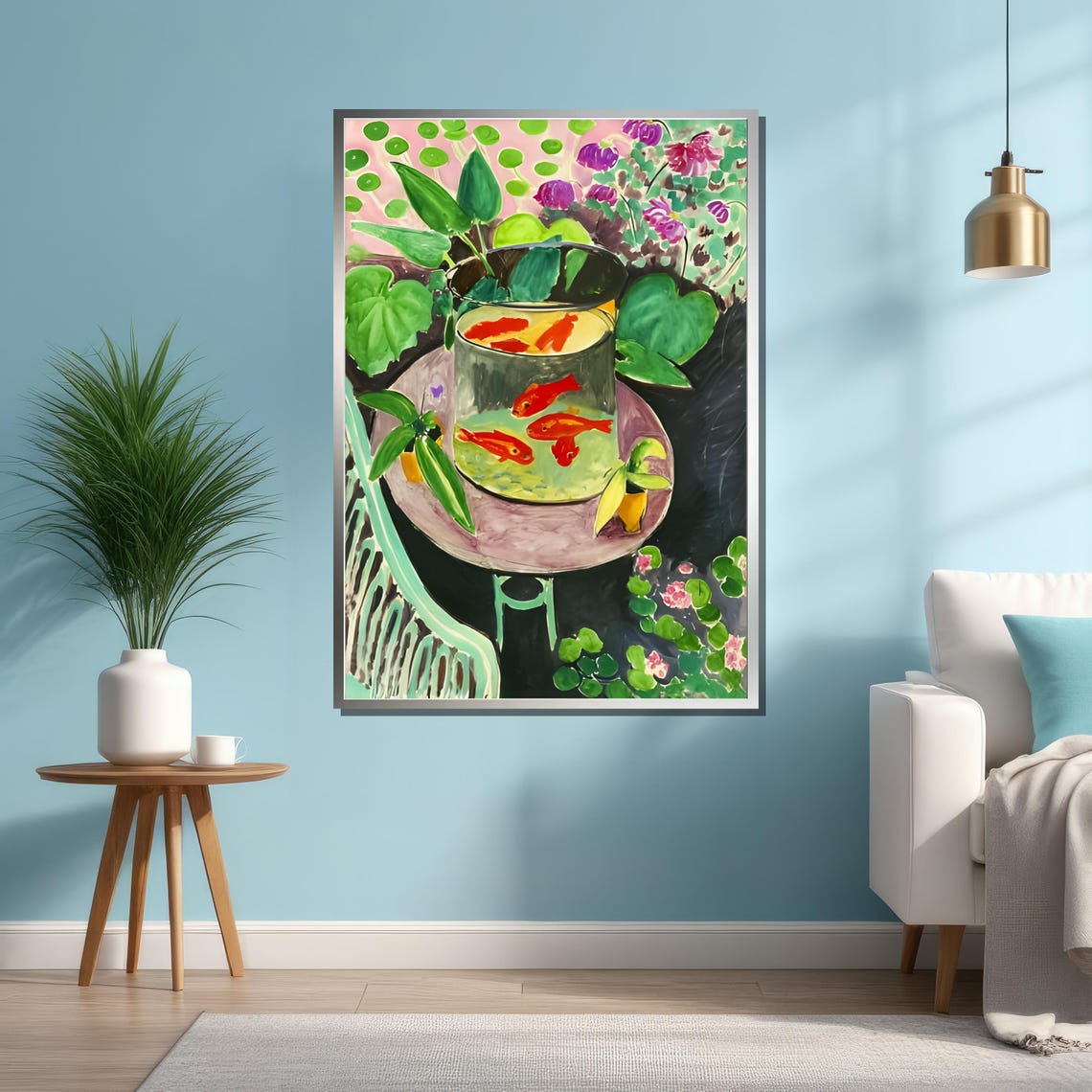 Henri Matisse The Goldfish Bowl with Red Fish Fauvist Art Poster - Image 4