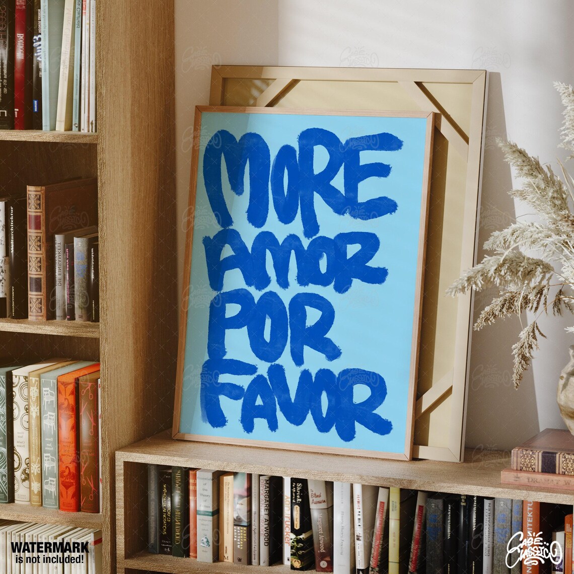 More Amor Por Favor Love Print Quote Print Indie Room Decor Love Poster Typography Print Inspirational Wall Art Aesthetic Room Decor - Image 2