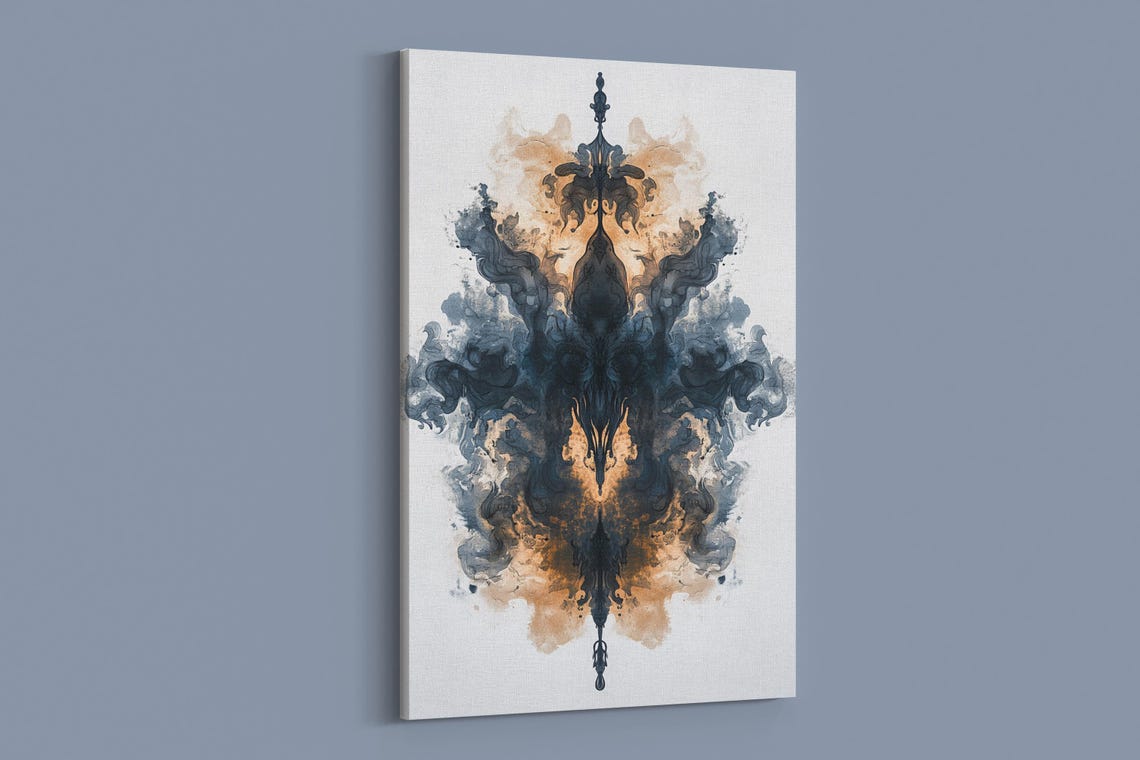 Dark Artistic Symmetry Poster Print - Image 2