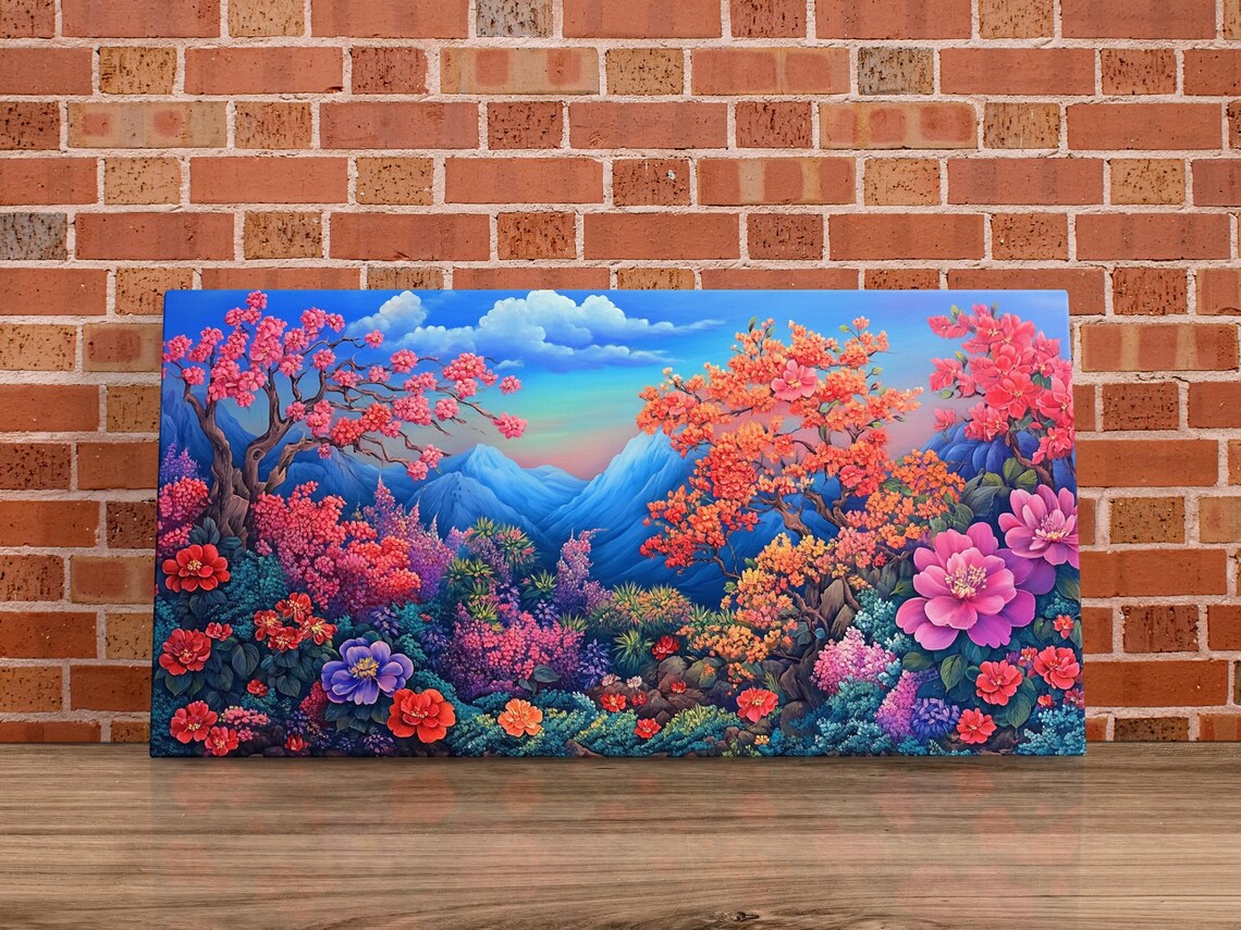 Blossom Serenity, Floral Spring Wall Art