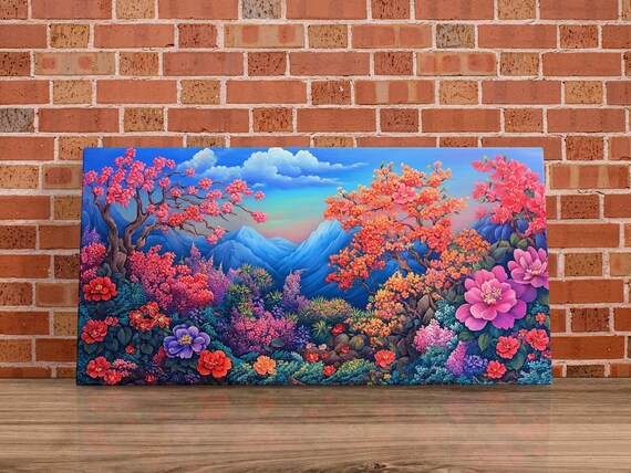 Blossom Serenity, Floral Spring Wall Art