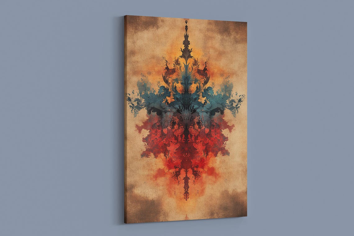 Whimsical Rainbow Burst Art Print - Image 2