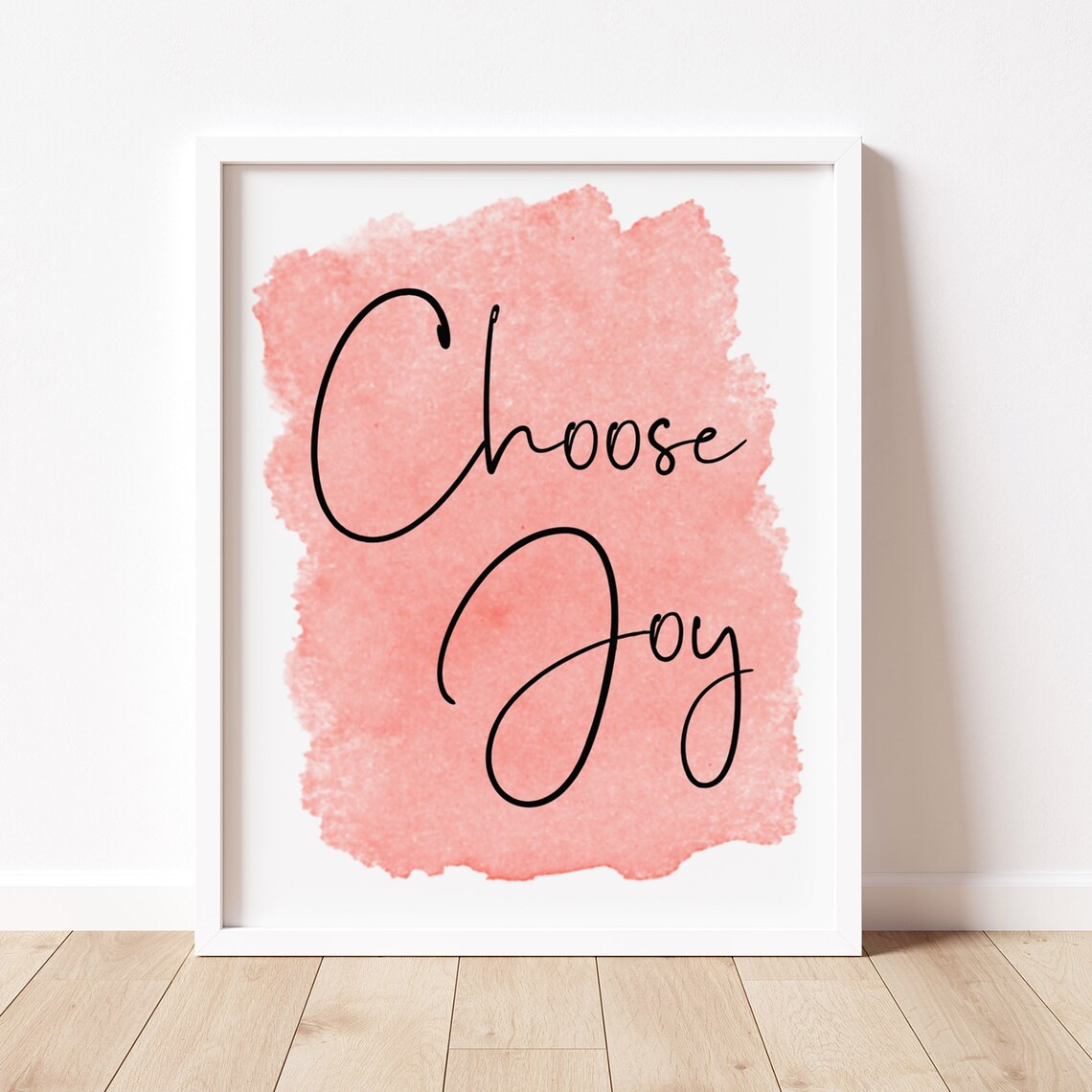 Choose Joy Inspirational Words, Positive Quote Decor