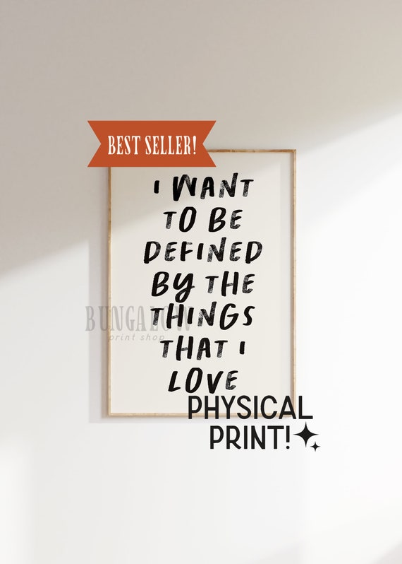 Taylor Quote Art Print, Cute Apartment Decor