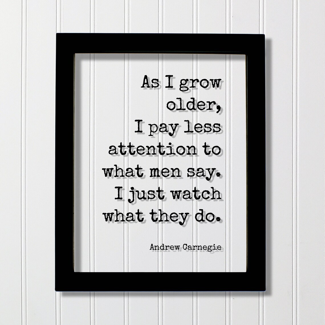 Andrew Carnegie Quote, Business Success Art Print