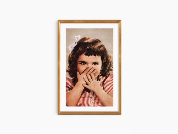 Candy Stripe Bathroom Art Print Retro Bathroom Wall Decor Guest Bathroom Retro Style Poster Washroom Print Toilet Humor Gift For Home