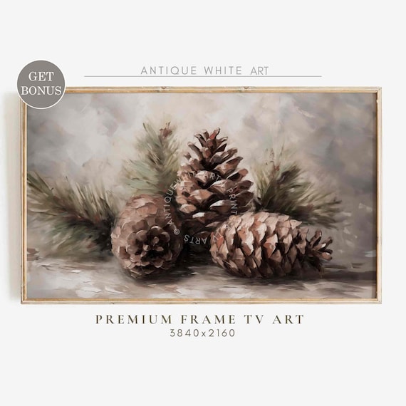 Moody Winter Still Life, Vintage Farmhouse Art Print