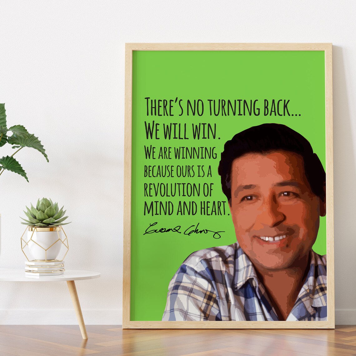 Cesar Chavez Equality And Labor Activism Art Print - Image 2