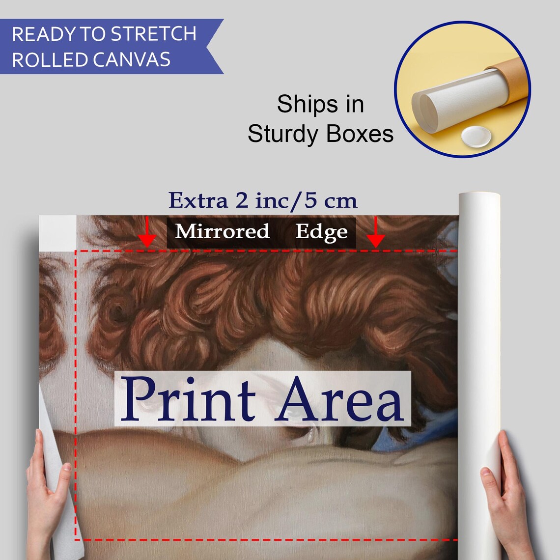 Alexandre Cabanel Fallen Angel Eye Detail Classic Oil Painting Poster - Image 4
