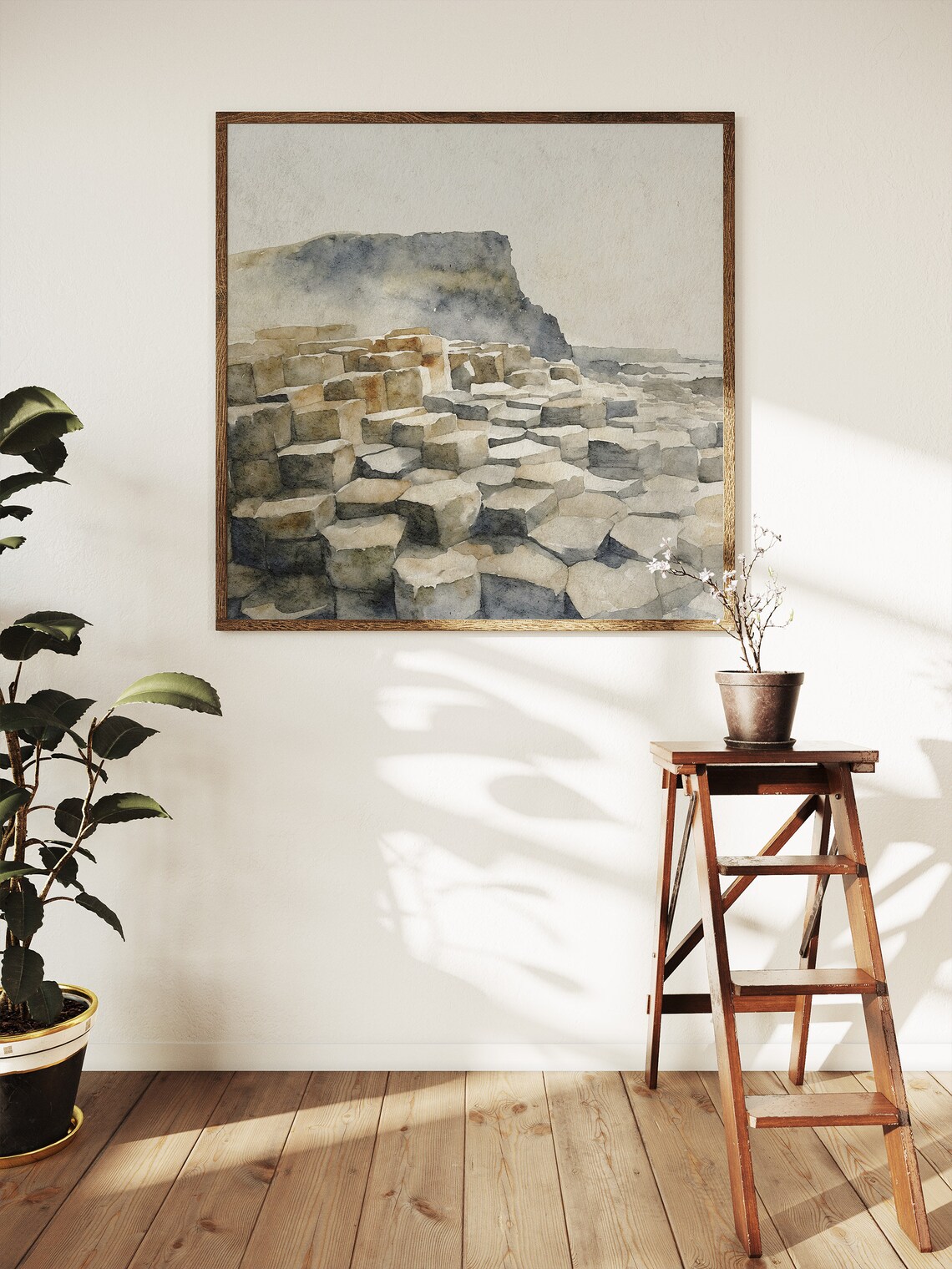 Giants Causeway County Antrim Wall Art Print - Image 4