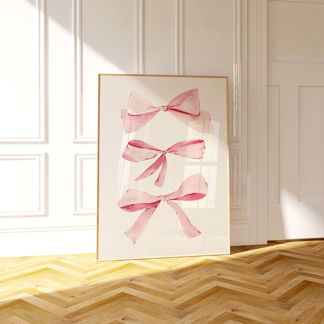 Bows Trendy Aesthetic Art Print for Dorm Decor - Image 2