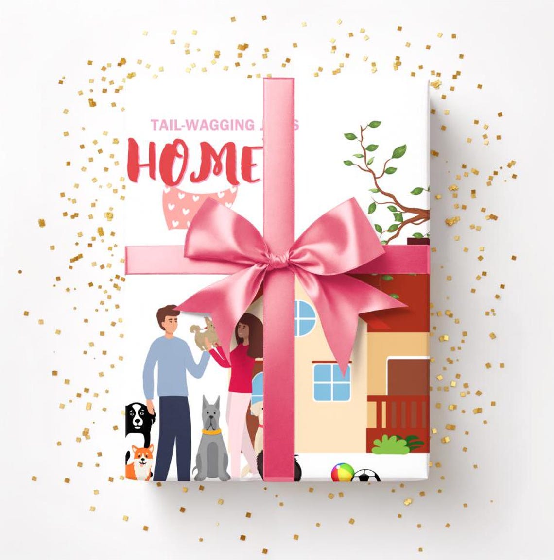 Dogs Quotes Wallpaper Loving Dog Wall Art Dogs Mom And Dad Dogs Home Decor Quotes About Dog Inspiring Word Dogs Woof Wall Art Dog Is Family - Image 2