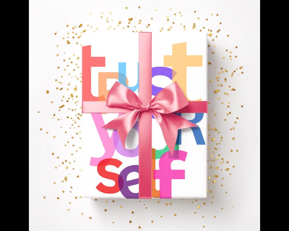 Have A Good Day Colorful Retro Typography Bedroom Quote Poster - Image 4