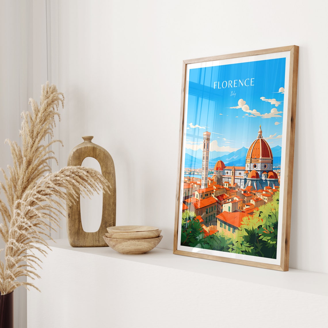 Florence Retro Travel Poster - Image 2