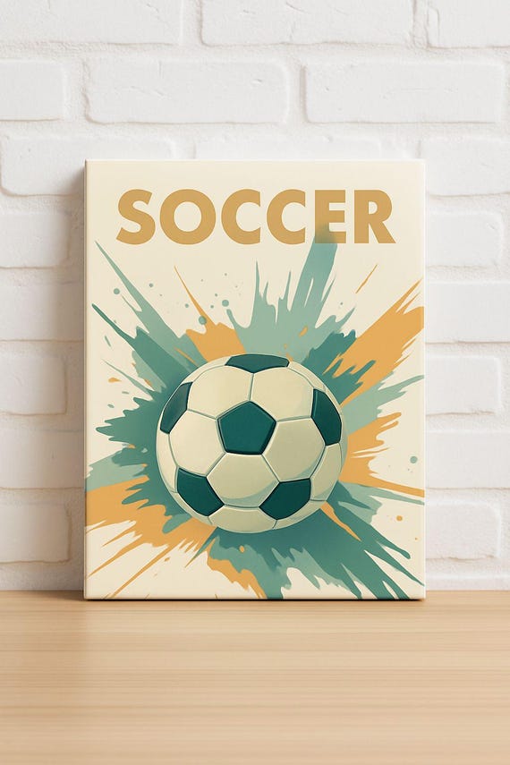 Soccer Poster Art