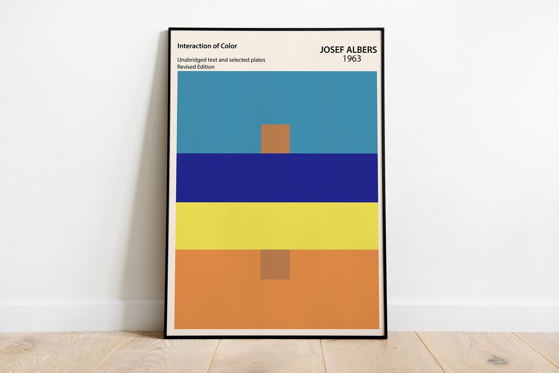 Josef Albers Homage To The Square Art Print