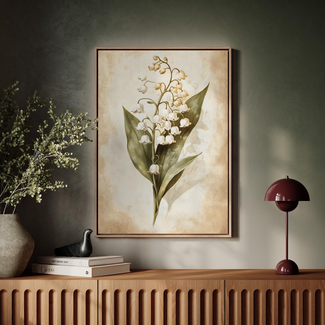 Lily Of The Valley Vintage Botanical Print - Image 5