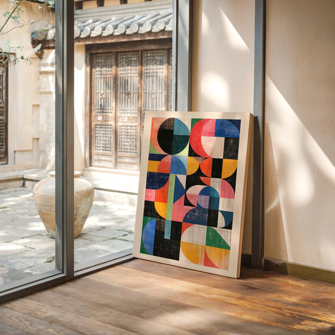Geometric Abstract, Modern Bold Patterns - Image 2