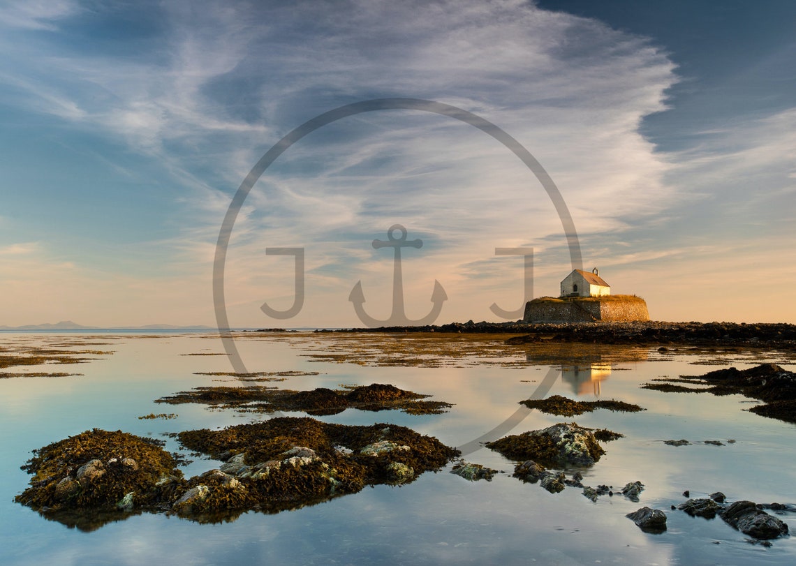 St Cwyfans Church Eglwys Cwyfan Cribinau Wales Limited Edition Print Photography Wall Art Exclusive Print Posters Photo Cymru - Image 3