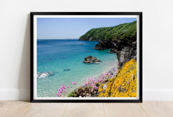 Lantic Bay Cove South East Cornwall Summer Limited Edition Print Photography Fine Art Wall Art Exclusive Print Posters Photos