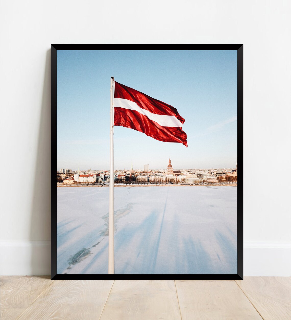 Riga Capital Of Latvia And Latvian Flag Limited Edition Print Photography Fine Art Wall Art Exclusive Print Posters Photos Lva - Image 2