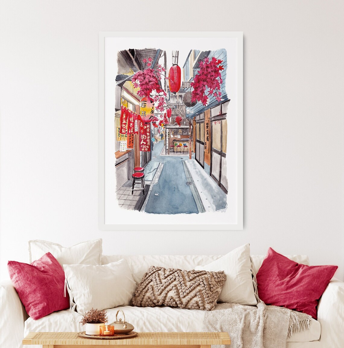 Shinjuku Alley, Tokyo Cityscape Travel Poster - Image 2