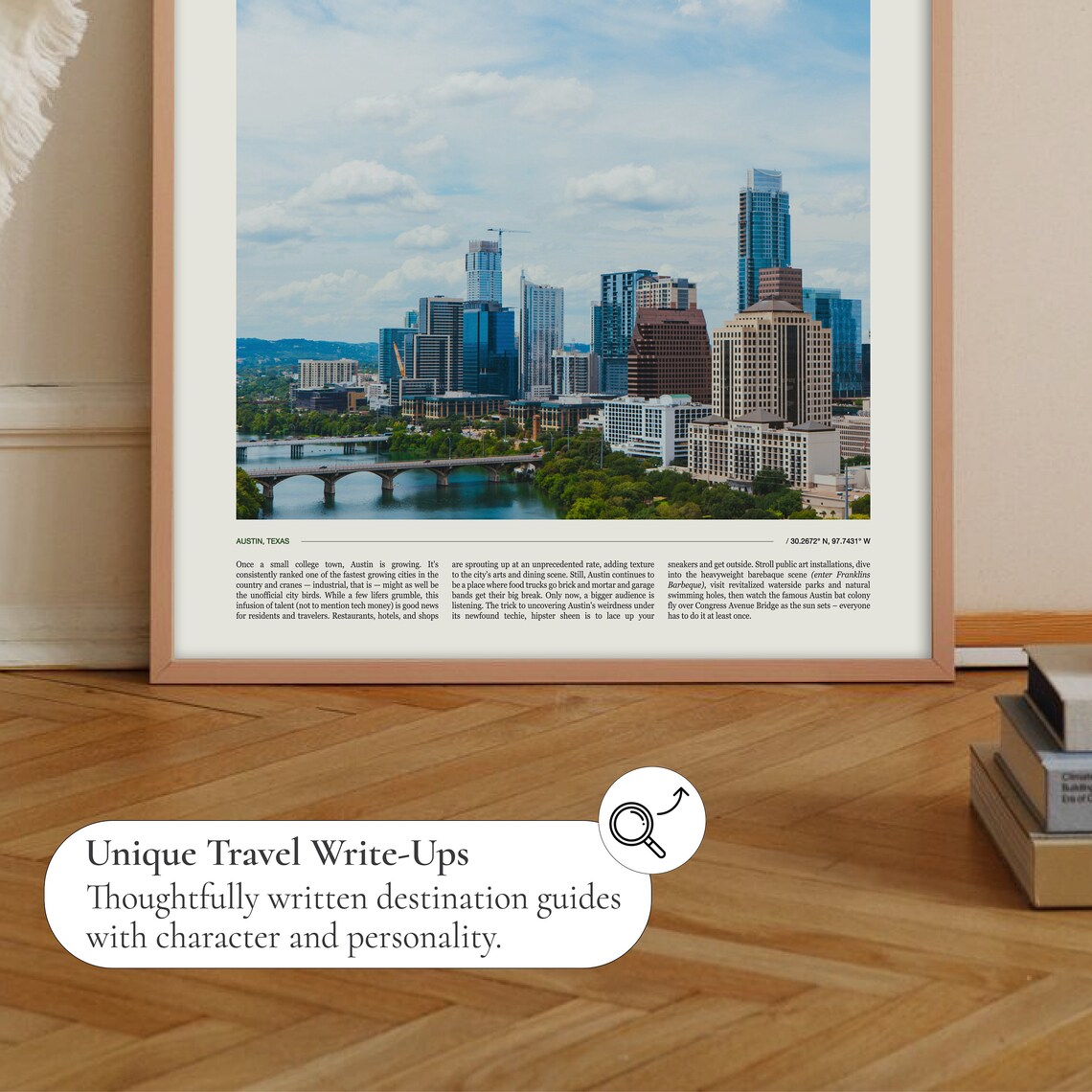 Austin Texas Travel Poster, City Photography Print - Image 2