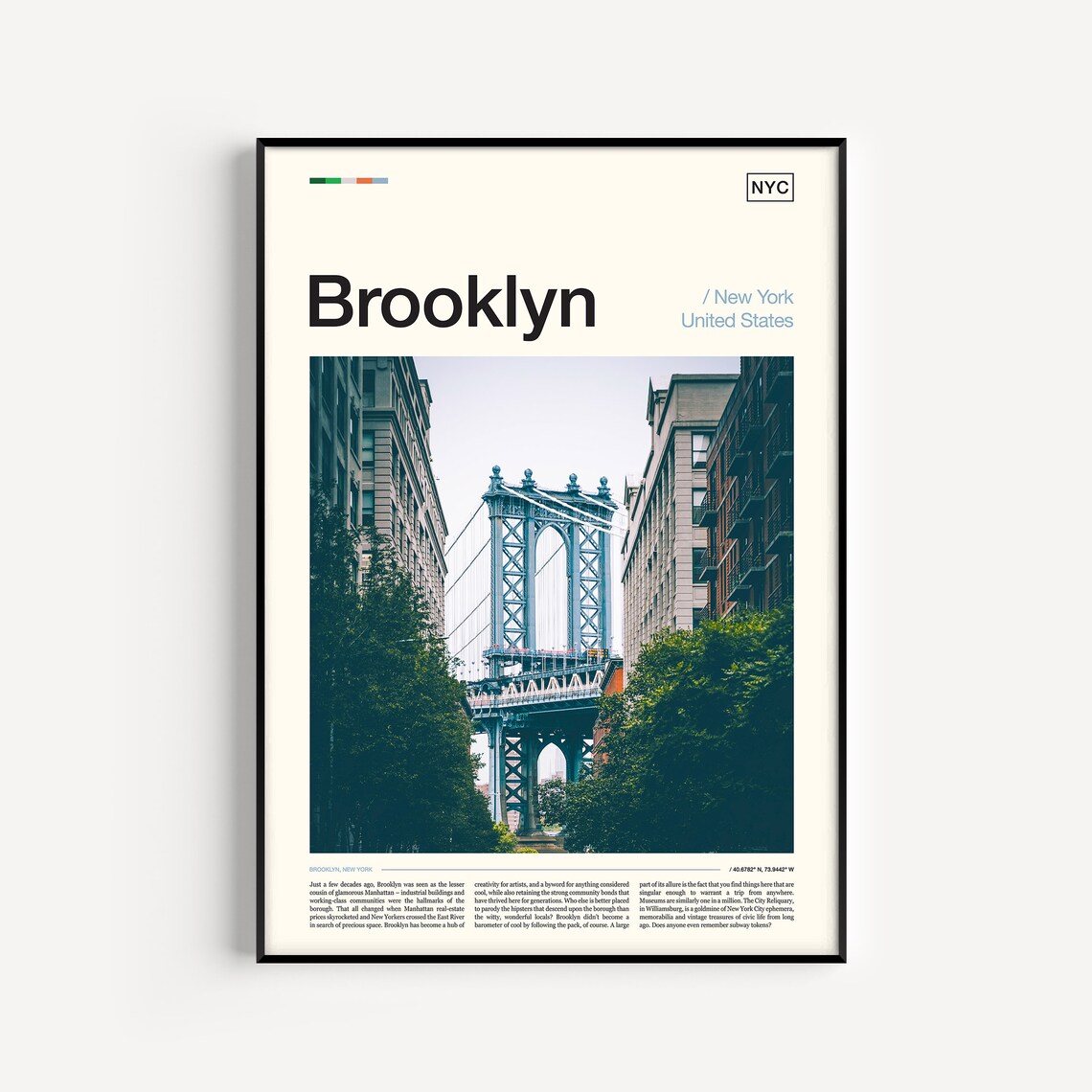 Brooklyn Photography Brooklyn Art Print