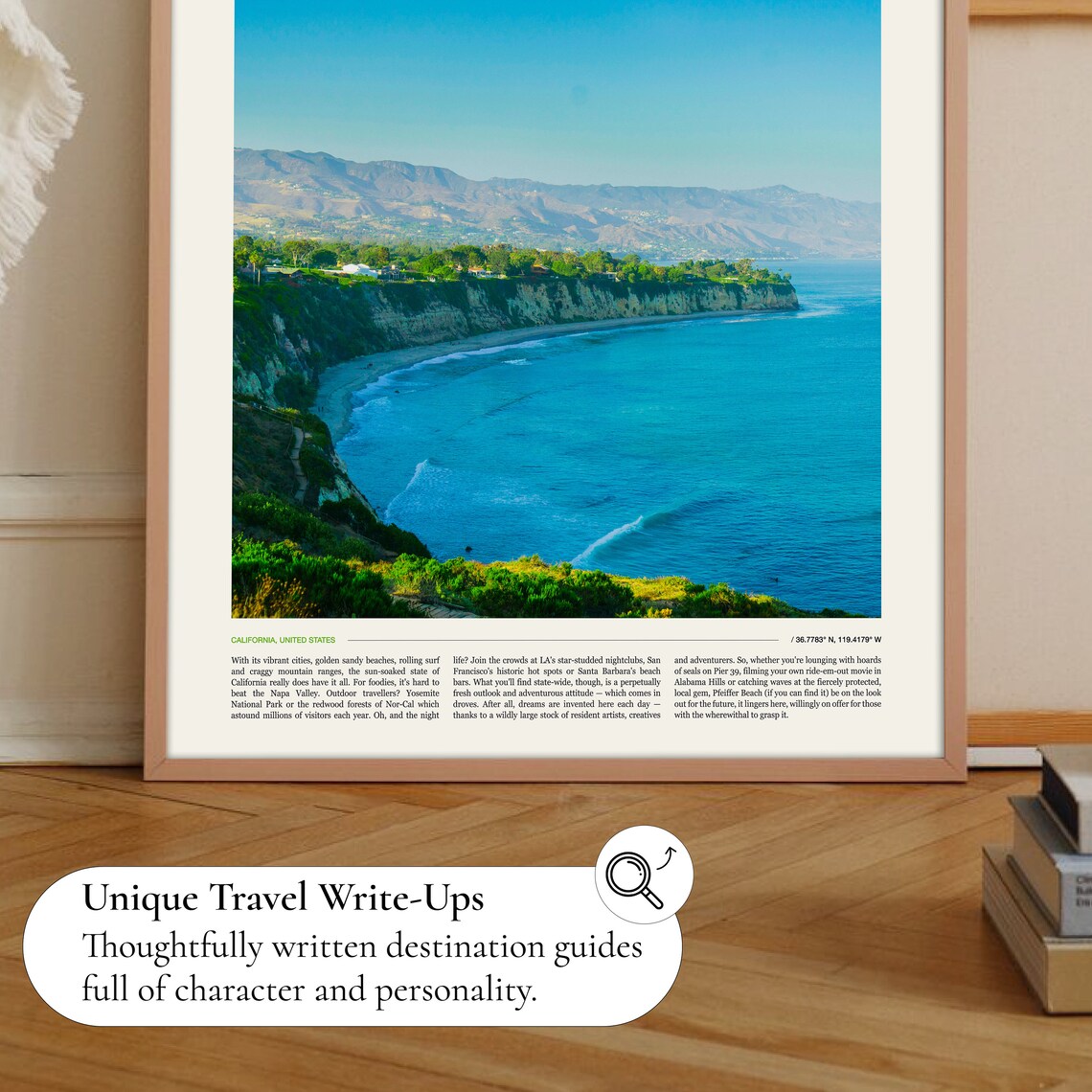 California Travel Poster, USA Travel Wall Art - Image 2